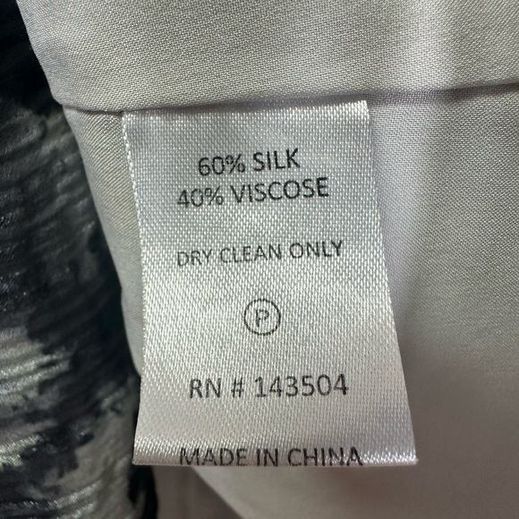 Marie Oliver Silk Haley Blouse in Jade Speckle - Size Medium - Picture 9 of 13